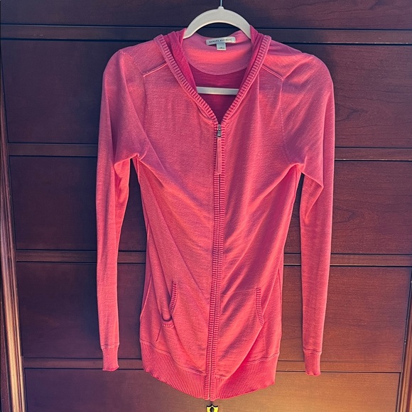 Banana Republic Coral Zip-Up Hoodie - Picture 1 of 4
